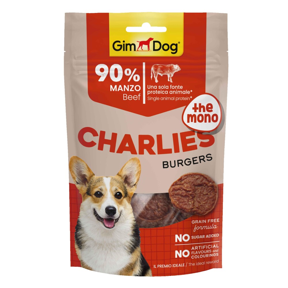 Gimdog Charlies The Mono Burgers Sığır Etli Köpek Ödülü 70 GR | SRC: Barcode: 4002064513720